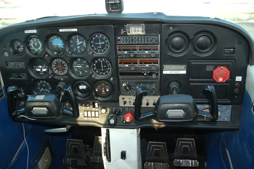 Rudder Pedals - Cessna 172 Flight Simulator Panel