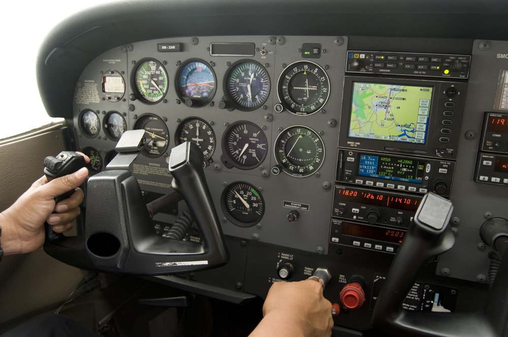 cessna 172 cockpit for sale